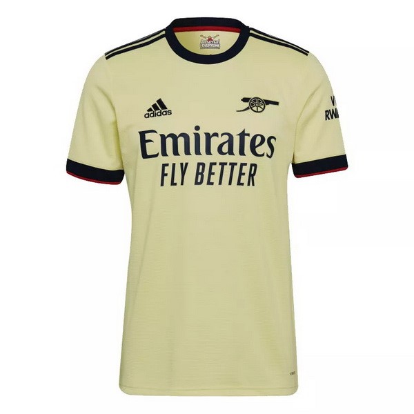 Maillot Football Arsenal Exterieur 2021-22 Jaune